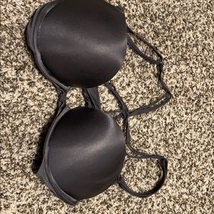 Grey Victoria secret bombshell bra
